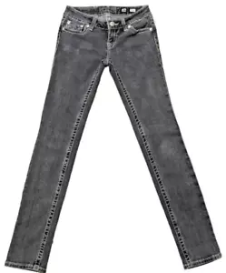 Jeans Miss Me donna taglia 26 colore nero Seattle View denim JPD1003SK-5 skinny. - Foto 1 di 15