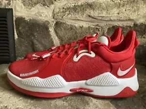 Nike PG 5 Paul George 5 TB Promo University Red White DM5045-603 Men’s Sz 15 New - Picture 1 of 7