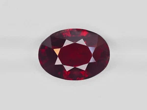 Granate Hessonita Certificado IGI SRI LANKA 8,53 quilates Natural Sin Tratar Rojo Marrón - Imagen 1 de 2