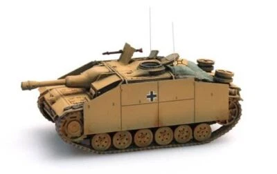 German Stug III Ausf G, Sturmhaubitze Artitec 387.50-YW New 1/87 Finished Kit - Image 1 of 3