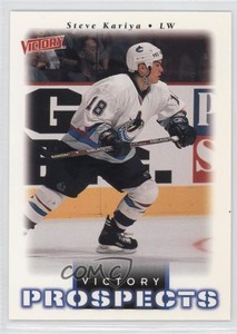 1999-00 Upper Deck Victory Victory Prospects Steve Kariya #363 Rookie RC