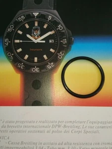 DPW Breitling Military Divers rotating bezel rubber grip fits Neptune and 80210 - Picture 1 of 12