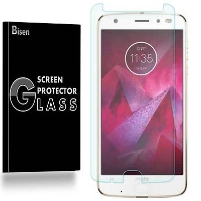 Motorola Moto Z2 Force Edition [2-PACK BISEN] Tempered Glass Screen Protector - Image 1 of 4