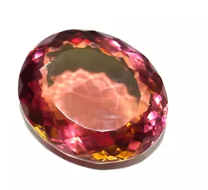 Piedra preciosa turca suelta ovalada natural certificada 119,75 quilates que cambia de color - Imagen 1 de 11