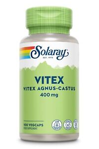 Solaray Vitex Agnus 400mg 100 Capsules
