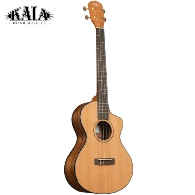 Kala KA-CTRG-B All Solid Cedar Top Trembesi Metropolitan Baritone Ukulele W/ BAG - Image 1 of 4