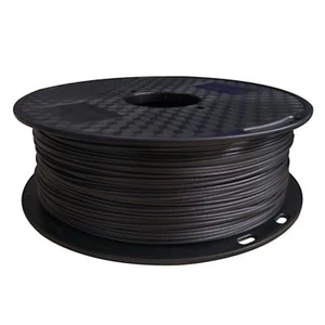 Carbon Fiber Fill PETG Filament 1.75 mm 3D Printer Material Black 1KG (2.2LBS) - Picture 1 of 3