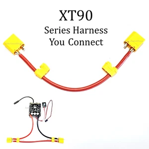 Cablaggio serie RCP XT90 pronto da collegare a ESC 10 awg doppia tensione batteria - Foto 1 di 22