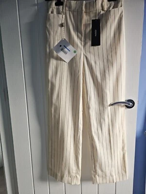 Joseph Trausers Sloe Wool Stripe - Image 1 of 4