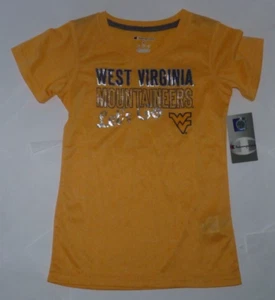 NEU NCAA West Virginia Mountaineers T-Shirt Mädchen Jugend 7 8 NEU Neu mit Etikett P356 - Bild 1 von 1