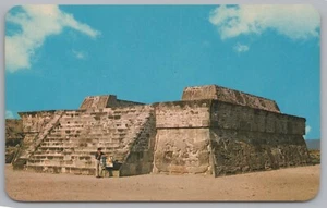 Ruins De Xochicalco, Mexico, Vintage Post Card. - Picture 1 of 2
