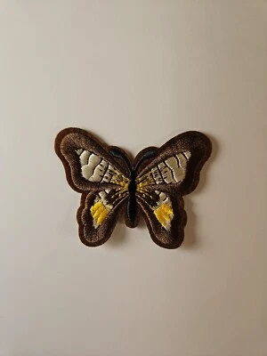 Cute Butterfly Embroidered Patch / Embroidery For Clothing Repair & Accessories - Image 1 of 3