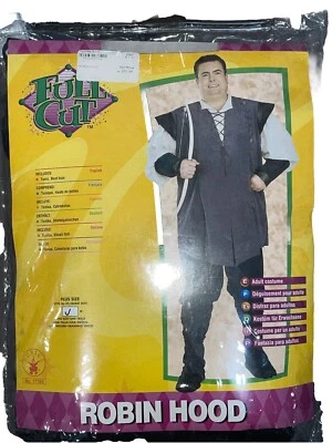 Fantasia Rubie's - Robin Hood - Masculina Adulta Plus Size (tamanho 46-52 jaqueta) #17394 - Imagem 1 de 3