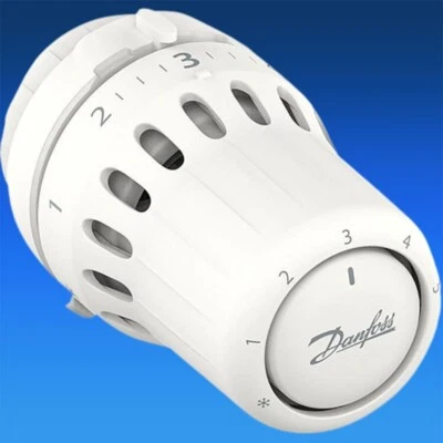 Danfoss Thermostatkopf React RA Click 5110 mit Nullabsperrung Schnappbefestigung - Bild 1 von 2