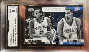 Kawhi Leonard Rookie Panini 2012 Graded Los Angeles Clippers All Star Mint 9 - Picture 1 of 3
