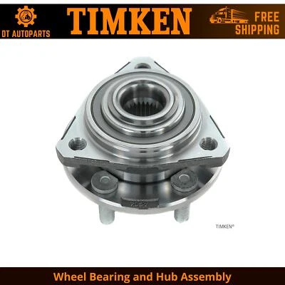 Conjunto de cojinete de rueda y buje delantero Timken 1996 para Dodge Stratus 1995-2006 tracción delantera Foto 1 de 4