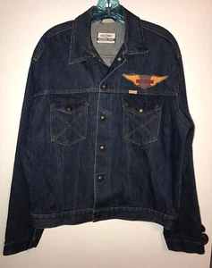Giacca denim blu vintage uomo Big Yank stile western..taglia media!! - Foto 1 di 5