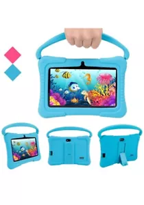 NEW Kids Tablet 7 Inch Android 12,32GB Storage Free Case Bundle Built In Apps - Picture 1 of 9