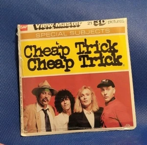 SEALED gaf L33 Cheap Trick Music Band Special Subjects view-master Reels Packet - Picture 1 of 2