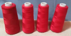 4 Red Thread Talon Surelock Polyester Scarlet 455 - Picture 1 of 3