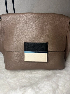 Furla Minerva S Satchel Leather in Natural Taupe color - Image 1 of 4