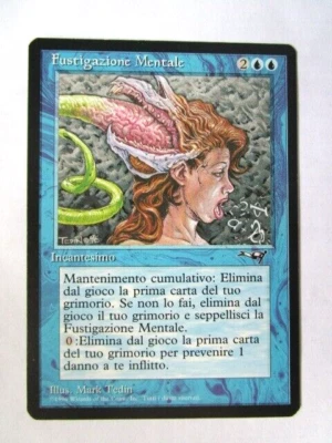 MTG Thought Lash Alliances Fustigazione Mentale Italian Light Play!! - Image 1 of 2