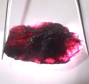 Natürlicher 71,75 ct rotbrauner Painit hochwertiger Edelstein grob zertifiziert E7450 - Bild 1 von 6