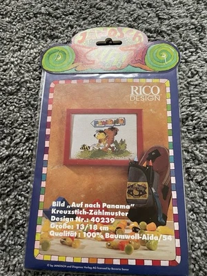 Janosch Stickset sticken Neu original verpackt mit Anleitung. 13 X 18 - Bild 1 von 2