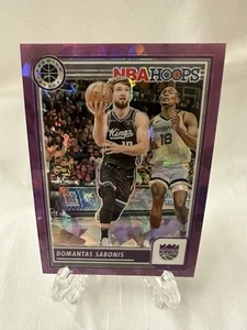 2023-24 Panini PREMIUM STOCK Domantas Sabonis  #154 purple cracked Ice /149 - Picture 1 of 5