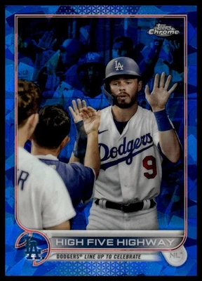 2022 Topps Chrome Sapphire Edition #505 High Five Highway - Image 1 of 2