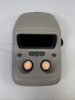 00-06 Chevy Silverado Tahoe Suburban GMC Yukon console aéreo OEM bege TESTADO - Imagem 1 de 4