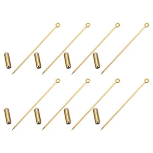 20 piezas broche redondo de seguridad verde palo joyería hallazgos agujas ropa - Imagen 1 de 12