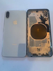 para Apple iPhone XS MAX CHASIS TRASERO CRISTAL (Blanco) - Imagen 1 de 7