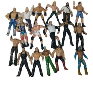 Lot Of 17 WWE Action Figures Broken/Parts /Stained/Damaged - Picture 1 of 18