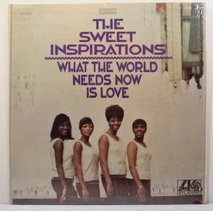The Sweet Inspirations What the World Needs Now LP 1969 [Atlantic SD 8201]Shrink - Picture 1 of 6