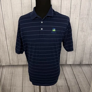 Polo Golf Ralph Lauren Herren XL Navy Blau Baumwolle Wachovia Championship Polo - Bild 1 von 7