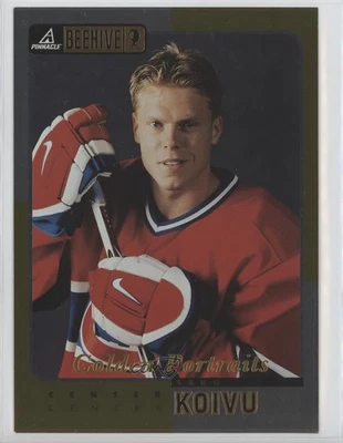 1997-98 Pinnacle Beehive Golden Portraits Saku Koivu #13 - Image 1 of 2