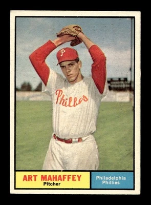1961 Topps #433 Art Mahaffey Phillies EX+ *y6 - Image 1 of 2