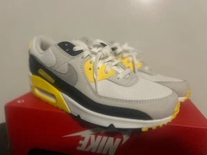 Größe 8,5 Nike Aire Max 90 Lightning DM0029 111 weiß gelb Herren Sportschuh - Bild 1 von 6