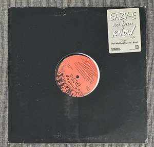 Eazy-E "Just Tah Let U Know" (RPROLP-0424) 12" Single Vinyl Promo - Picture 1 of 7