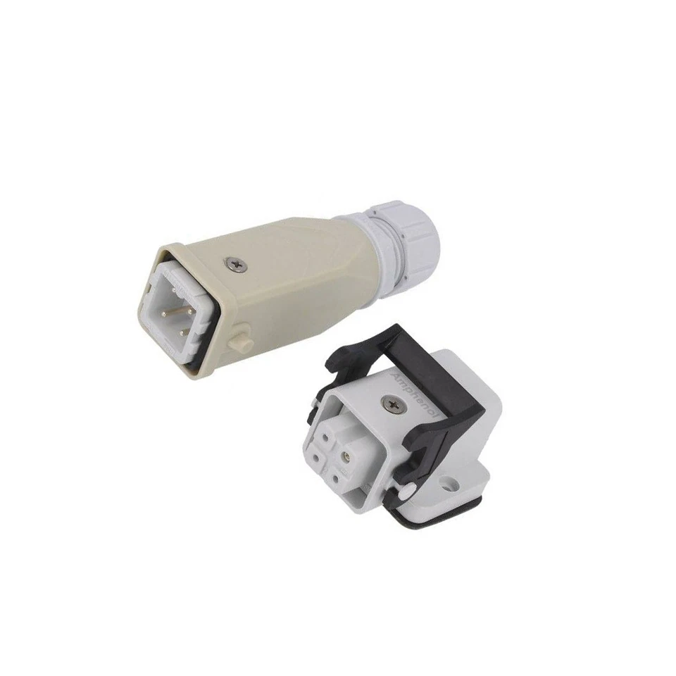 C146 10E003 923 4 conectores: HDC macho + hembra C146 PIN: 4 3+PE M20A Foto 1 de 1