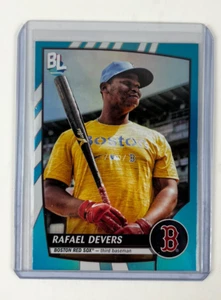 2023 Big League Base Rafael Devers Blue Foil #267 - Boston Red Sox - Picture 1 of 2