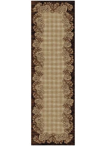 2x8 (2'3" x 7'7" ) Pinecone Lodge Cabin Forest Runner Area Rug  *FREE SHIPPING* - Picture 1 of 2