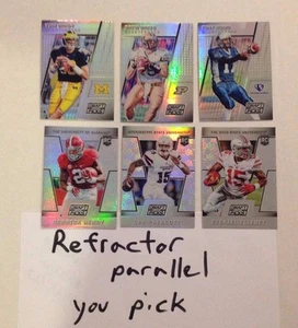 2016 NFL Panini Prizm Collegiate Draft Picks REFRACTOR Parallel - You pick - Picture 1 of 1