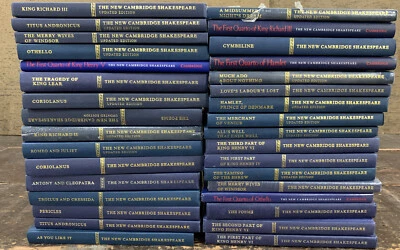 HUGE LOT 33 THE NEW CAMBRIDGE WILLIAM SHAKESPEARE HARDCOVER BOOKS! - Image 1 of 4
