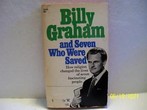 1968 Billy Graham and Seven Who Were Saved Gillenson 1st prtg  - Bild 1 von 4