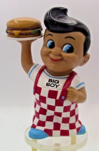 BOBS or Frischs BIG BOY Coin Bank 1999 Elias Brothers Funko 8" with stopper/plug - Bild 1 von 5