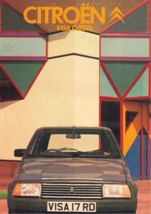 Katalog Prospekt Citroën Visa Diesel 05/1985 Großbritannien / U.K. - Bild 1 von 2