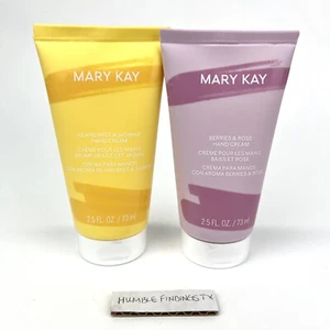 Set of Mary Kay Hand Cream Berries & Rose Island Mist 2.5oz NEW Limited Edition - Picture 1 of 4