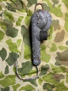 WACO GLIDER T-17 Microphone Relic US WWII WW2 Market Garden Original 82nd 325th - Imagen 1 de 7